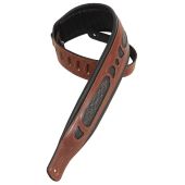 Levy's Leather PM31 Veg-Tan Leather Guitar Strap 