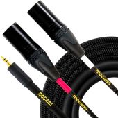 Mogami Gold 3.5 TRS to XLR Male 6 feet Y Cable for Media Player