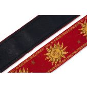 Levy's Guitar Straps MPJG-SUN-RED