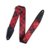 Levy's Guitar Straps MSSPLD8-RED