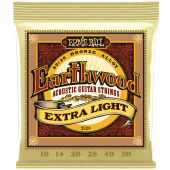 Ernie Ball Earthwood 80/20 Bronze P02006 Extra Light Acoustic Guitar Strings 3 Sets Pack Bundle