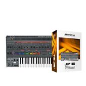ARTURIA Jup-8 V The FlagShip Virtual Synthesizer Software Plug In