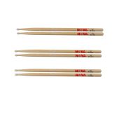 Vic Firth NOVA 5AN Nylon tip Drum Sticks 3 pairs UPC 750795010059
