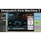 Boz Sasquach Kick Machine 2 Software Plug In "Electronic Delivery"