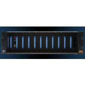 BAE AUDIO 500 Series 11 space rack w/power supply 48v