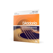 D&#039;Addario EJ41 12-String Phosphor Bronze Extra Light Acoustic Guitar Strings