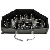 SKB 1SKB-DM0234 Marching Quad / Quint Case (Black)