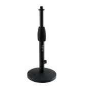 Gator  GFW-MIC-0601 Desktop Mic Stand with Round Base and Twist Clutch