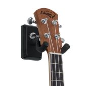 Gator GFW-UKE-HNGRBLK Black Wall Mount Ukulele/Mandolin Hanger