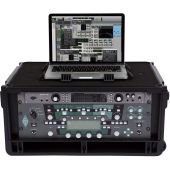 SKB Cases 1SKB-iSF4U Injection Moulded 4u Studio Flyer Rack Case with Wheels