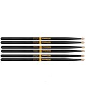 Pro-Mark R5AAG Activegrip 5A Drum Sticks Black 3 Pairs