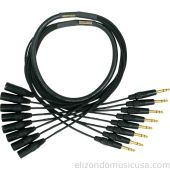 Mogami Gold 8 Channel XLRM-TRS Snake Cable 10 Feet
