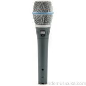 Shure Beta 87A Handheld Supercardioid Electret Condenser Mic