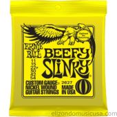Ernie Ball 2627 Beefy Slinky Nickel Wound Guitar Strings 3 Sets Pack