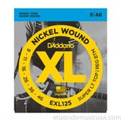 Daddario EXL125 Guitar Strings .009-.046 