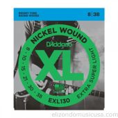 DAddario EXL130 Extra Super Light Guitar Strings (Pack Of 3 Sets)