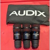 Audix D4 Hypercardioid Low-frequency Microphone 3 Mics USED (Luigi)
