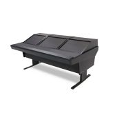 Argosy 70 V Series Modular Workstation, Tripple Rack | Custom Control Room Console Available Black & Oak Trim