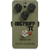 Electro-Harmonix Green Russian Big Muff Pi Fuzz / Distortion / Sustainer Guitar Pedal