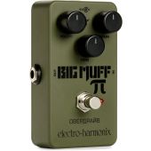 Electro-Harmonix Green Russian Big Muff Pi Fuzz / Distortion / Sustainer Guitar Pedal