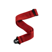 D'Addario Auto Lock Guitar Strap, Blood Red 50BAL11