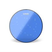 Evans Hydraulic Blue Drum Head, 15 Inch TT15HB