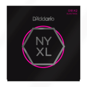 D'Addario NYXL0942 Nickel Super Light Guitar Strings UPC 019954102548