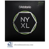D'Addario NYXL45105 Long Scale Light Top Medium Bottom Bass Strings 019954176846