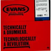 Evans TT014RBG DRUM HEAD 14&quot; Resonant Black UPC 019954502652