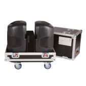 Gator G-TOUR SPKR-212 Tour Style Transporter For (2) 12″ Speakers