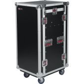 Gator G-TOUR 10X16 PU 10U Top, 16U Side Road Rack Case