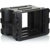 Gator G-PROR-8U-19 8U, 19″ Deep Molded Audio Rack; W/ Wheels