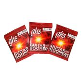GHS Strings GBM Guitar Boomers, Electric Guitar Strings, Medium 3 Individual SETS 