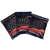 GHS Strings S315 Phosphor Bronze, Acoustic Guitar Strings, Extra Light 3 Individual SETS