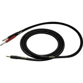 Mogami 3.5 TRS to Dual TT 20 ft (GOLD 3.5 2TT 20)