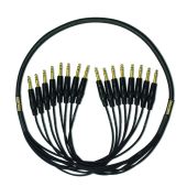 Mogami 8 CHANNEL SNAKE, TRS TO TRS 20 ft (GOLD 8 TRSTRS-20)
