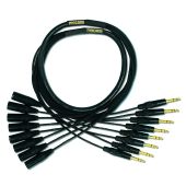 Mogami 8 CHANNEL SNAKE, TRS TO XLRM 5 ft (GOLD 8 TRSXLRM-05)