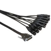 Mogami DB25 to XLRF 8 Channel 50 ft **SPECIAL Purchase - NO CANCEL / NO RETURNS** (GOLD DB25-XLRF-50)