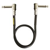 Mogami R/A to R/A, PANCAKE STYLE 18 inch (GOLD INST PRR 1.5)