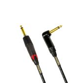 Mogami Instrument Straight Silent-R/A 18 ft (GOLD INST SILENT S 18R)