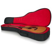 Gator GT-ACOUSTIC-BLK Acoustic Guitar Black Padded Gig Bag / Case