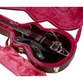 Gator GW-335-BROWN Semi-Hollow Guitar Deluxe Wood Case
