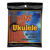 GHS Strings H-T20F Tenor Fingerstyle Ukulele Strings, High Tension, Fluruocarbon