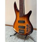 Ibanez SR370EF Fretless 4-String Bass – Brown Sunburst Used In Excellent Condition