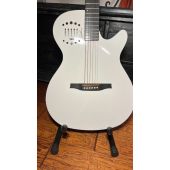 Godin Multiac Steel Duet Ambiance White 6 String Used Guitar (Claudia )
