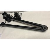 K&amp;M 23860 Microphone Desk Boom Arm with XLR Cable (Black) USED (Luigi )