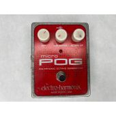 Electro-Harmonix Micro Pog Polyphonic Octave Generator Used Guitar Pedal ( Ramon Stagnaro) 