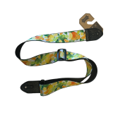 Levy&#039;s MP2FS-006 Polyester Guitar Strap - Fruit Salad Series Lemon/Lime/Orange (Citrus)