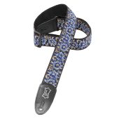 Levy's Guitar Straps M8AS-NAV Asian jacquard weave guitar strap 