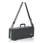 Levy&#039;s MCP-001 Case Strap With Printed Black and Red Plaid Pattern